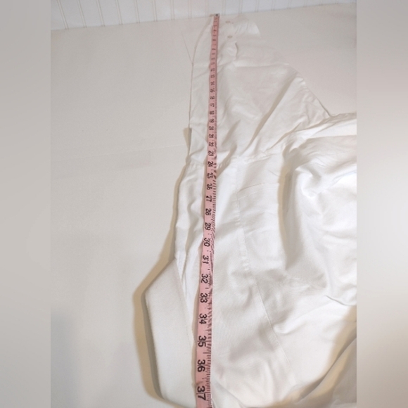 CULWELL & SON Men's White Long Sleeve Dress Shirt  18 - Picture 12 of 13